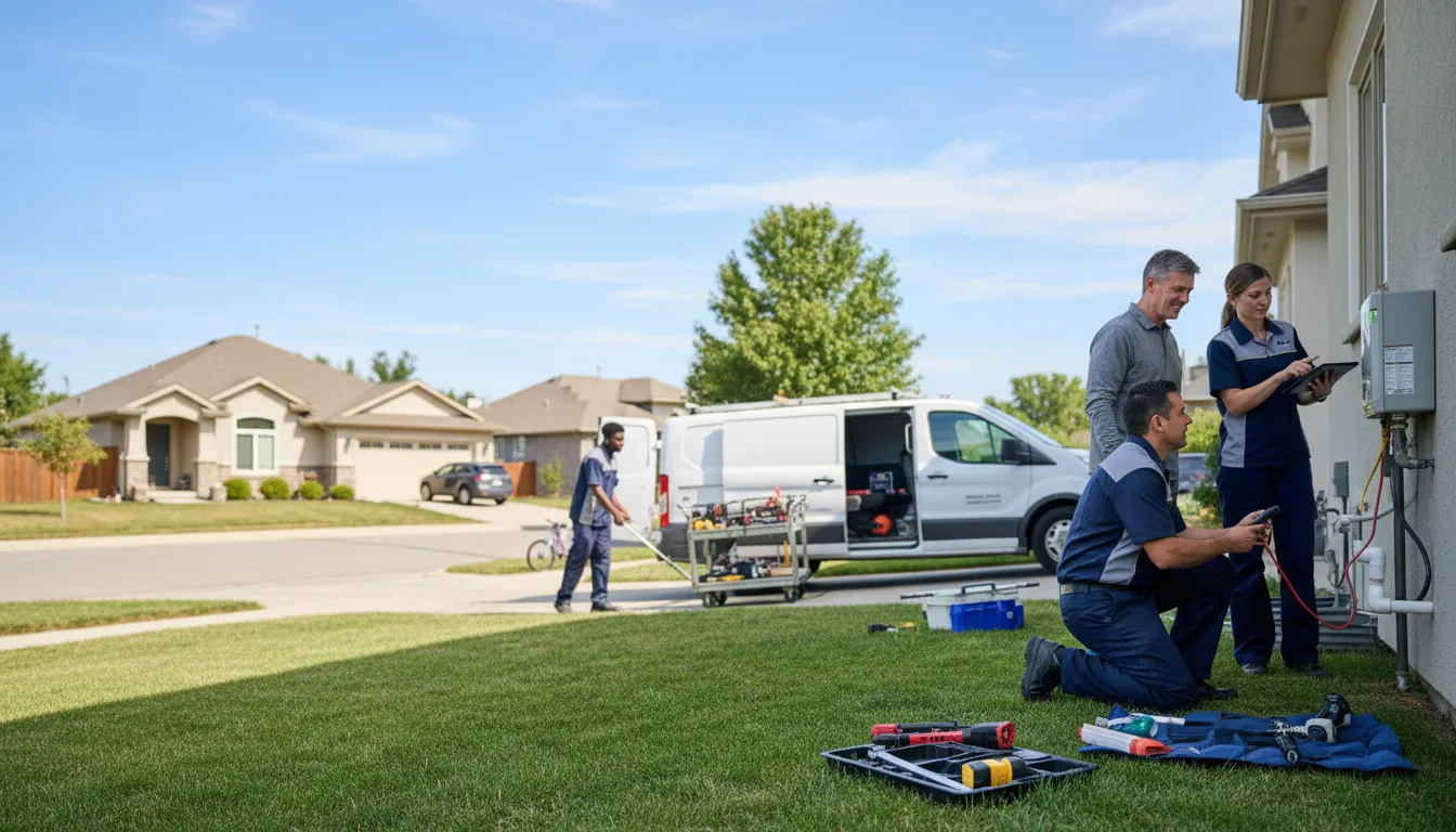 Tankless water heater service in Monroe City, MO